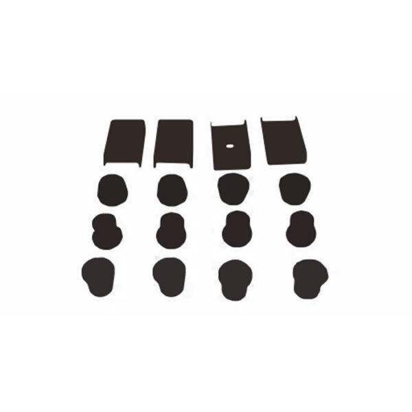 SMPL Complete Susp. Bushing Kit with Pad set of 16 Piece suitable for Van