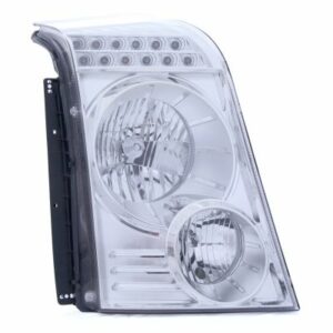 Lumax Head Light suitable for Traveller Without Motor Silver Bezel Right
