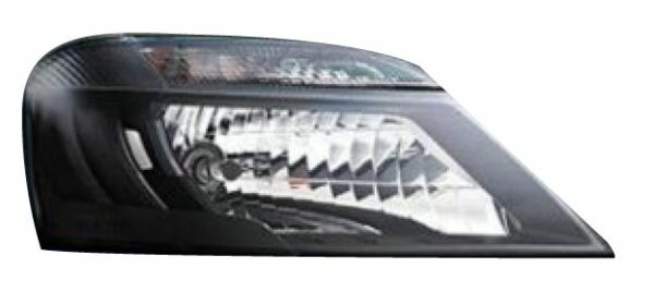 Lumax Head Light suitable for Verito Without Motor Black Bezel Right