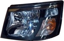 Lumax Head Light suitable for Supero Chrome Bezel with Motor Left