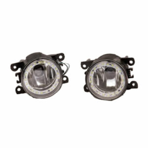 Auto Gold Fog Lamp Assembly DRL LED suitable for Swift Old 2005, Dzire Old 2005, Ritz, SX4, WagonR Type 3, Logan, Ecosport, Fiesta, Ertiga 2011