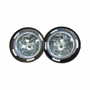 Auto Gold Fog Lamp Assembly suitable for Tiago (New Shape With O.E Quality Bulb)