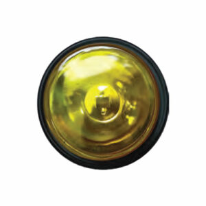Auto Gold Fog Lamp 110 Without Bulb Yellow suitable for Universal