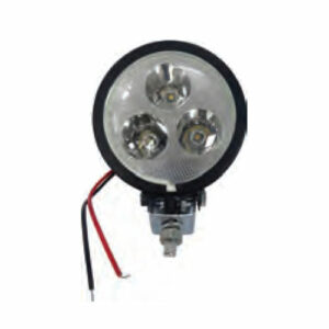 Auto Gold Fog Lamp Hunter 3 LED Round 12V White suitable for Universal
